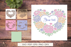 3D Mother's Day Floral card SVG papercut bundle Product Image 13