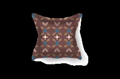 3d pillow vintage traditional batik pattern vector Product Image 1