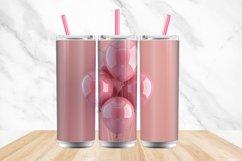 3D Pink Inflated Tumbler wrap Bundle Product Image 4