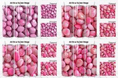 3D Pink Color Stones Tumbler Bundle Product Image 4