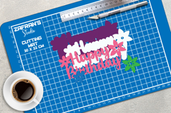 Birthday Layered Papercut | Birthday Cake Topper Product Image 2