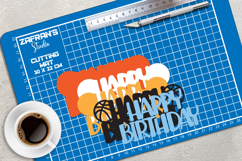 3D Birthday Layered Papercut | Birthday Cake Topper Product Image 2