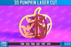 3D Pumpkins Laser Cut Bundle | Halloween Pumpkins Laser Cut Product Image 10