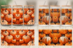 3D Pumpkin Glass Can Wraps Product Image 5