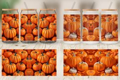 3D Pumpkin Glass Can Wraps Product Image 6