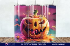 3D Pumpkin Halloween Tumbler Wrap Product Image 1