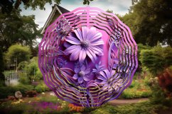 3d flower wind spinner sublimation design bundle, 3d flower summer sublimation, 3d flower wind spinner bundle.