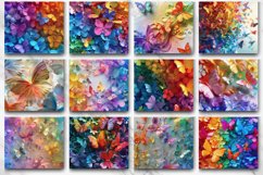 3D Rainbow Floral Butterflies Tumbler Wrap Bundle Product Image 3