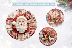 3D Christmas Wind Spinner Sublimation Product Image 1