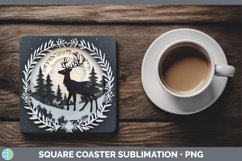 Gorgeous3D Square Coaster design.