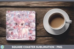 Gorgeous3D Square Coaster design.