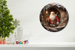 3D Santa Christmas Ornament PNG Sublimation Clipart Product Image 4