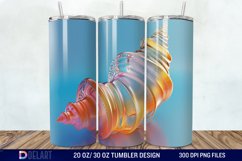 3D Seashell Tumbler Wrap Product Image 1