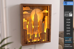 3D Layered Shadow Boxes Laser Cut Bundle | Wall Decor | CNC Product Image 13