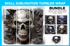 3D Skull I Skinny 20oz Tumbler wrap sublimation, PNG Bundle, Design Bundle, Skull Sublimation, Digital Download PNG, Straight &amp; Tapered PNG, 3d Horror 20oz Skinny Tumbler, 3D Hole In A Wall Tumbler, Bundle, 3d Sublimation Tumbler Wrap