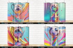 3D Soccer Trophy Tumbler Wrap Bundle Product Image 7