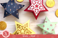 Star Treat Box SVG and PDF Templates Product Image 3