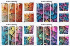 3D Stone Cracked Texture Tumbler Bundle Product Image 2