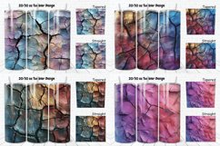3D Stone Cracked Texture Tumbler Bundle Product Image 4