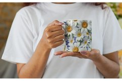 3D Summer Flowers Mug sublimation design Product Image 2
