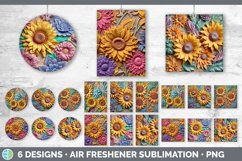 Bundle of six 3D Air Freshener designs.