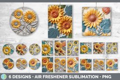 Bundle of six 3D Air Freshener designs.