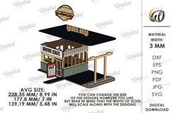 3D Town Laser Cut. Kids toy SVG Product Image 2