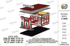3D Town Laser Cut. Kids toy SVG Product Image 2