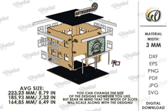 3D Town Laser Cut. Kids toy SVG Product Image 2