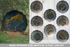 3D Tree Branch Wind Spinner | Sublimation Spinner Design Product Image 1