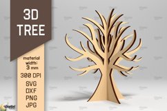 3D Trees SVG Bundle. Standing Trees Laser Cut Product Image 10