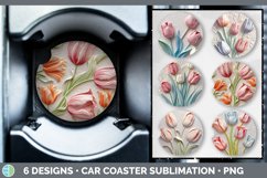 Bundle of six 3D Car Coaster designs.