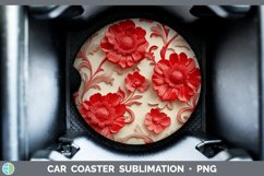 Gorgeous3D Valentine Car Coaster design.