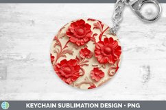Gorgeous3D Valentine Keychain design.