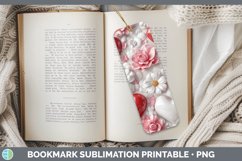 Gorgeous3D Valentine Bookmark design.