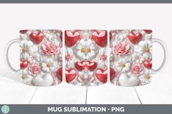 Gorgeous3D Valentine Mug Wrap design.