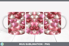 Gorgeous3D Valentine Mug Wrap design.