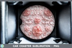 Gorgeous3D Valentine Car Coaster design.