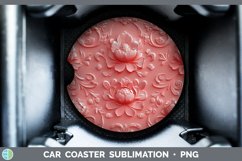 Gorgeous3D Valentine Car Coaster design.