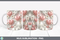 Gorgeous3D Valentine Mug Wrap design.