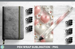 Gorgeous3D Valentine Pen Wrap design.