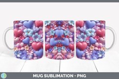 Gorgeous3D Valentine Mug Wrap design.
