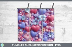 Gorgeous3D Valentine Tumbler design.