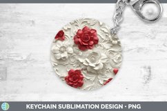 Gorgeous3D Valentine Keychain design.