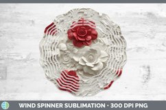 Gorgeous3D Valentine Wind Spinner design.