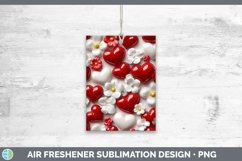 Gorgeous3D Valentine Air Freshener design.