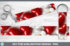 Gorgeous3D Valentine Key Fob design.