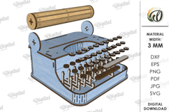 3D Valentine's Day Decor Lasercut. Valentine Stand Decor SVG Product Image 4