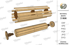 3D Valentine's Day Decor Lasercut. Valentine Stand Decor SVG Product Image 5