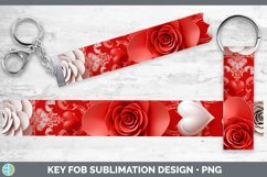 Gorgeous3D Valentine Key Fob design.